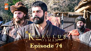 Kurulus Osman Urdu  Season 2  Episode 74 [upl. by Nalek]