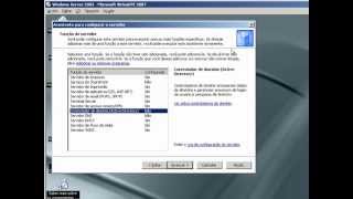 Aula 10  Servidor de DNS e Instalação do Active Directory no Windows Server 2003 R2 [upl. by Lelah625]