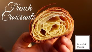 How to Make Croissants at Home ASMR Completely By Hand [upl. by Nojed]