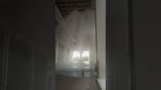 Sprinkler system testing 👷🏼‍♂️ singapore [upl. by Barbey]