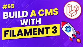 Build a CMS with Filament 3 and Laravel 10  Add Address  Episode 65 [upl. by Gwenore]