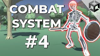 Enemy AI  UNITY 3D RPG COMBAT SYSTEM using FSM amp Input System pt4 [upl. by Ahsirtal856]