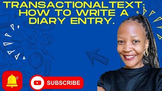 How to write a diary entry creative writing paper 3 [upl. by Blanche]