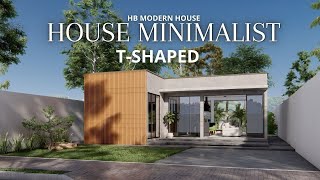 SMALL HOUSE  T shaped house [upl. by Teage]