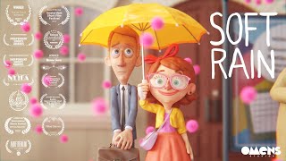 Soft Rain  Animated Short Film 2023 [upl. by Anaes]