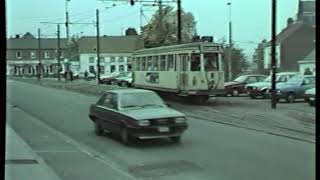 SNCV Hainaut  Charleroi Ligne 30 amp 80  Octobre 1985 sonore ● NMVB Henegouwen Tram Vicinal [upl. by Eidissac649]