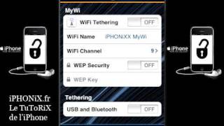 MyWi 324 activer sa fonction Modem iPhone Jailbreak [upl. by Aleedis]