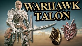 Elden Ring Warhawks Talon Has An Amazing Heavy Attack [upl. by Kiyohara]