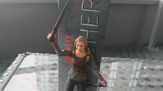 netflix Witcher season 2 ciri action figure review [upl. by Alimat]