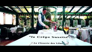 La Crêpe suzette à la Closerie des lilas [upl. by Ainotahs]