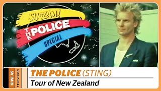 1984  The Police tour of New Zealand  Special feature [upl. by Akcinahs]