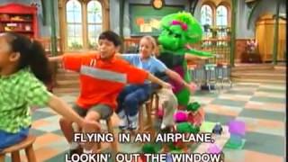 Barney airplane song [upl. by Landel]