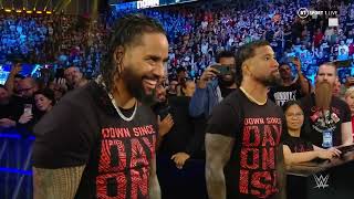 The Usos amp Roman Reigns Promo  Bloodline Civil War Starts – WWE Smackdown 63023 Full Segment [upl. by Bouton]