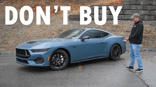 5 Reasons NOT to Buy the 2024 Mustang GT [upl. by Isadora]