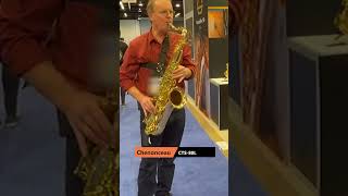 Great Professional tenor saxophone  Château Chenonceau 80 Series CTS80L NAMM show 2024 shorts [upl. by Naujd]