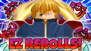 How To AFKGrind A Lot Of Rerolls In Anime Reborn [upl. by Ennaillek]