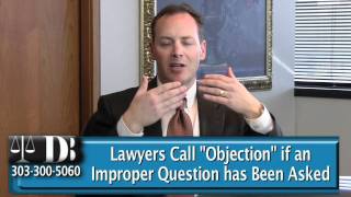 What are the Meanings of Objection Sustained and Overruled Colorado Attorney D J Banovitz [upl. by Cara]