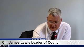 Leeds City Council  Executive Board  24 July 2024 [upl. by Seerdi156]