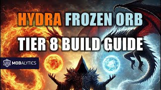 Hydra Winterglass can cook T8s  Build Guide  Diablo 4  S5 Sorcerer [upl. by Niliak405]