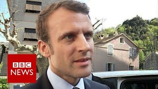 Emmanuel Macron Im not a naive optimist BBC News [upl. by Rebeca]