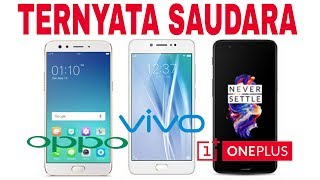 Fakta OPPO VIVO dan ONE PLUS Satu Perusahaan [upl. by Melisande]