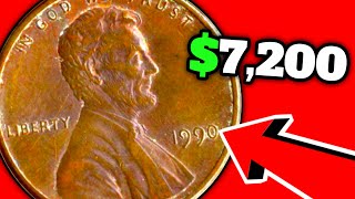 SUPER RARE 1990 PENNY WORTH MONEY  1990 PENNY WORTH MONEY TO LOOK FOR IN POCKET CHANGE [upl. by Ahern]