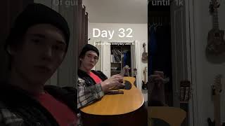 Remedy for a broken heart guitar for day 32 😔 rip x fyp viral music guitar [upl. by Tolecnal910]