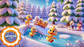 Five little ducks 🦆  Sing Along amp Learn Counting  Fun Counting Song for Kids ‪ ChuChuTV‬ [upl. by Zoila]