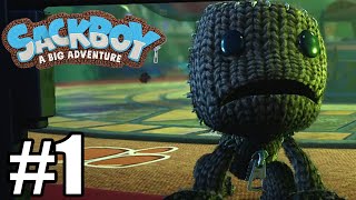 Sackboy A Big Adventure Gameplay Walkthrough Part 1 [upl. by Nosraep]