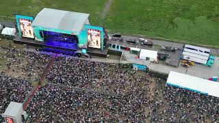 Lytham Festival drone flight [upl. by Nagle]