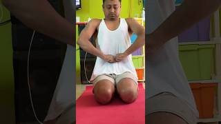 Mandukasana for diabetes shorts yoga fitness [upl. by Sidonia]