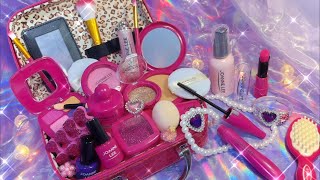 【ASMR】メイクボックス開封amp自分にメイクする💄My new make up box toy [upl. by Amiarom843]