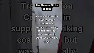 The 1926 General Strike Britains Industrial Uprising shorts [upl. by Emmer984]