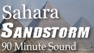 Sandstorm Sounds  15 Hour Long Sleep and Nature Sounds [upl. by Petit]