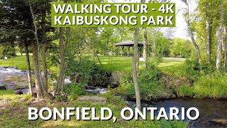 Exploring Bonfield Ontario 4K Drive amp Kaibuskong Park Walk  Scenic Road Trip Adventure [upl. by Tommi153]