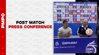 Post Match Press Conference PSM Makassar vs Madura United FC  BRI Liga 1 202425 [upl. by Alliuqahs]