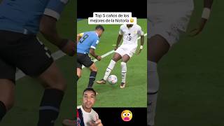 Top 5 caños de los mejores de la historia 😲españa mexico futbol usa argentina peru colombia [upl. by Saxe]