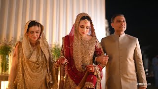 Areebah amp Shanawer  Pakistani Wedding Highlights MinekiShadi  MAKSTUDIO [upl. by Osbert62]