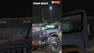 Thar Roxx modifications🔥4×4 Alloy Wheels💯 shorts tharroxx automobile trending mahindra thar [upl. by Notgnihsaw693]