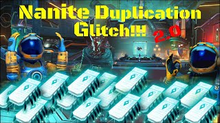 Incredible Nanite Duplication Glitch 20  No Mans Sky [upl. by Urian]