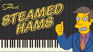 Steamed Hams But Its A Piano Tutorial [upl. by Franzoni]