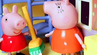 Peppa Pig en Español  Huellas de pies embarrados  Pepa la cerdita [upl. by Navac190]