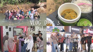 EP 20  VLOG DAY 3 TRIP PAHANG MAKAN PATIN TEMPOYAKK😍🗻🛣️ [upl. by Bahner]