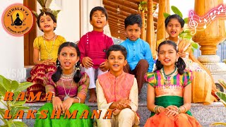 Rama Lakshmana Janaki  Vithalayya School of Music  Vijay Krishna D  Children Songs  Sri Rama [upl. by Eki]