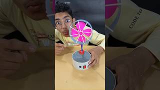 Making a Mini Chargeable Table Fan☢️shorts fan dcmotor tablefan experiment project diy [upl. by Sivet]