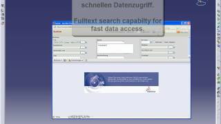 ENOVIA V6  CATIA V5 Integration Laden von Daten  Loading Data [upl. by Marl]