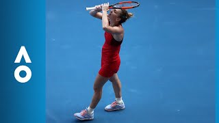 Simona Halep v Angelique Kerber amazing third set SF  Australian Open 2018 [upl. by Oalsinatse264]