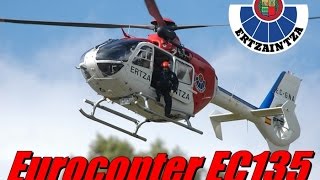 Helicóptero Eurocopter EC135 quotERTZAINTZAquot [upl. by Adle]