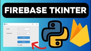 Authentication Login SignUp Form  Firebase with Python Lesson 4 [upl. by Eycal491]