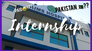 Internship vloghow to get internship in pakistan 🇵🇰 [upl. by Kayla]